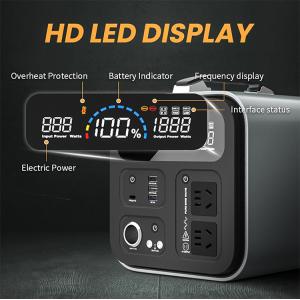 LiFePO4 Quick Charging Portable Lithium Power Station Overload Protection