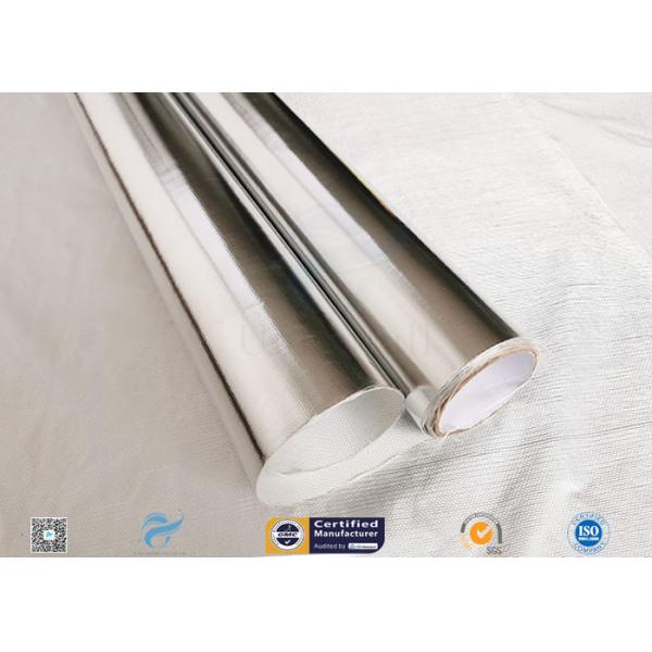 Buy Good Hermetic Laminated Aluminium Foil Fiberglass Fabric Smooth Surface at wholesale prices