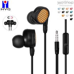 10mm Speaker 100dB Wired Noise Cancelling Earphones For Sleeping