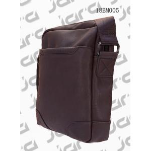 Brown Cross Shoulder Mens Fashion Bags , Waterproof Cross Body Bag In PU