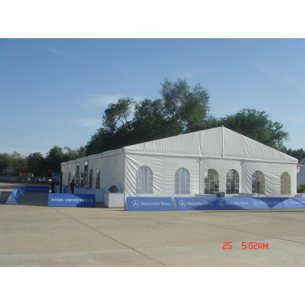 25mx30m Fabric Structure Exhibition Aluminium Frame Tents For Car Show