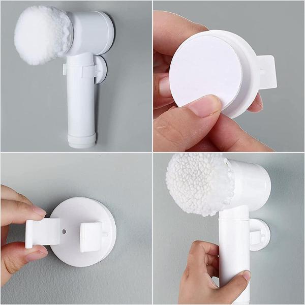 ABS Electric Spin Scrubber Rechargeable With 3 Brush Heads