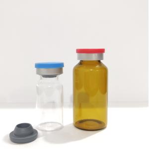 ISO9001 Tubular Glass Vials Screen Printing Injection Glass Vial