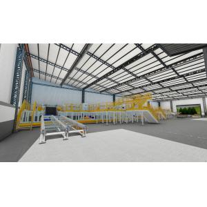 Wide Width Pre Built Light I Beam Warehouse Construction with Aluminum Alloy