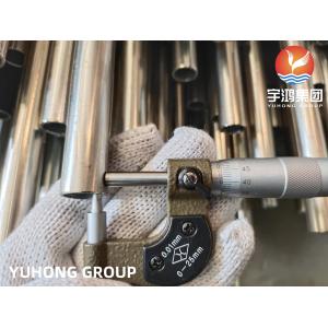 ASTM A249 / ASME SA249 TP316L BA Stainless Steel Welded Tube For Heat Exchanger
