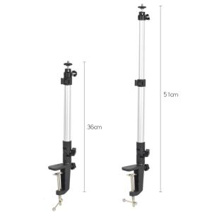 Adjustable Desk Mount Stand Aluminum Monopod Desk For Phone