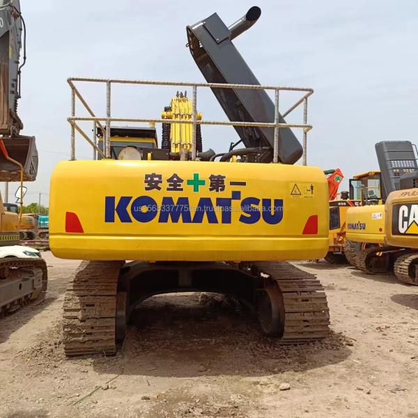 Shanghai Digger Machine Komatsu PC400-8 40 ton Excavator with Original Hydraulic Valve