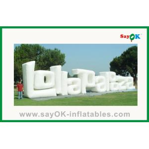 China Outdoor Advertising Giant Inflatable Letter For Sale on sale