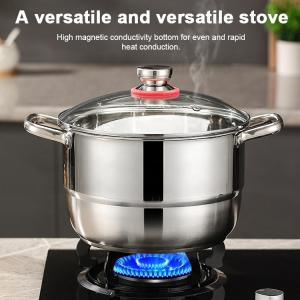 Factory Direct Sale Kitchen 8 Pcs Cooking Pots Cookware Sets Stainless Steel