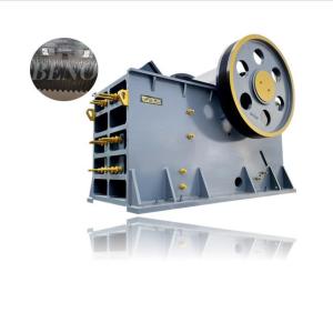 80-210 TPH Throughput Jaw Rock Crushers Medium Hardness Rock Fragmentation