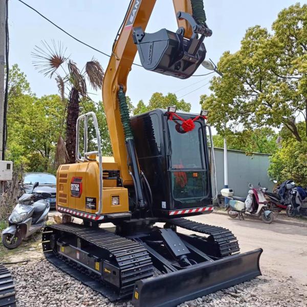 Excellent Sany SY75C Pro SY75 Excavator at with 0.32M³ Bucket Capacity and Low Hours