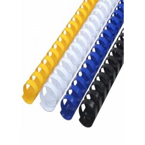 Yellow 3/8" 365 Sheets 50mm PVC Plactic Comb Binding