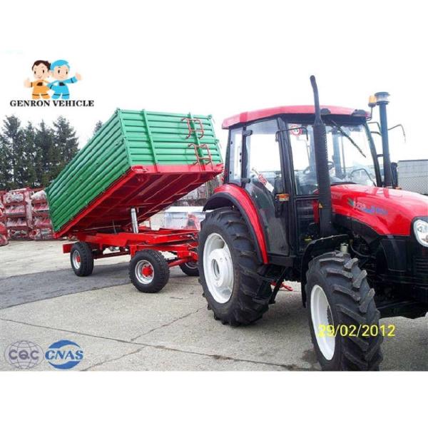Buy Bulk Cargo 2axle 120hp Agricultural Tipping Trailers at wholesale prices