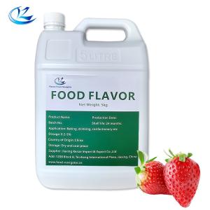 Strawberry Flavor Powder and Liquid Food Additives for Flavor Enrichment