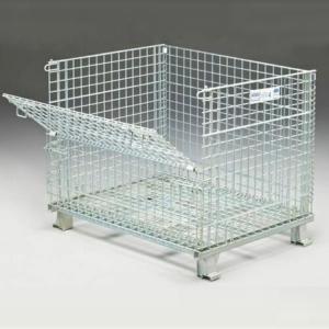 Welded Wire Mesh Storage Cages Medium Duty 800kg Capacity Excellent Ventilation