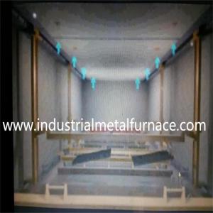 China U Shape Steel Structure Hot Dip Galvanizing Furnace With Customized Kettle Design And 50mm/60mm Zinc Kettle Thickness on sale