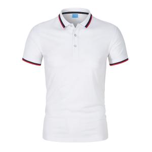 Custom Logo Polo T Shirt Short Sleeve Printed Design Multiple Colour