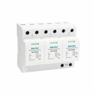 BR-50GR 4P Ac Lighting protection China type 1 surge protection device Spd Surge