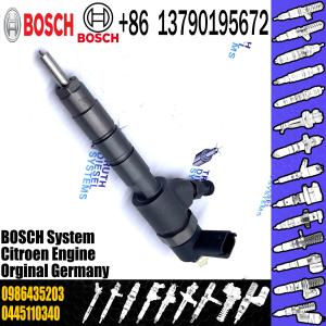 New 0445110340 Common Rail Fuel Injector 0 445 110 340 for Diesel Engine