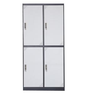 Horizontal School Design Metal Lockers 0.5-1.2mm Plastic Handles