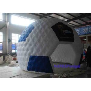 Custom Shape Green Inflatable Football Bouncy Castle Inflatable Football Helmet