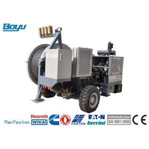 China 77kw Water Cooling Power Line Stringing Equipment Hydraulic Cable Tensioner on sale