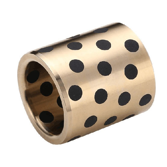 oilless bushing, graphite plugged bushing