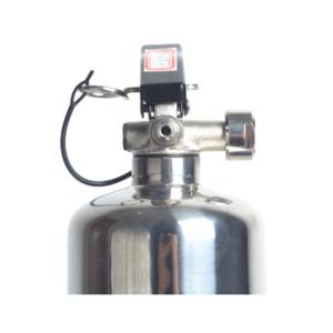 2kg Stainless Steel ABC Powder Fire Extinguisher Handle Available