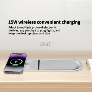 Multifunctional 2AC and 2USB A Charing Outputs Desktop Power Socket with