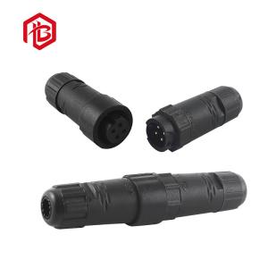 M14 Small Self-Locking Waterproof Electrical Assembly Push Lock Connector 2 3