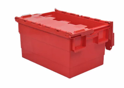 Buy Custom Storage Nesting Tote Boxes With Attached Lids at wholesale prices