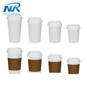 Fully Automatic Ice Cream Paper Cup Making Machine 60pcs/min Production Capacity