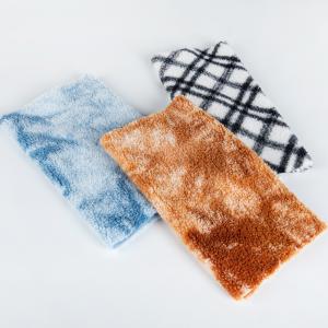 Quality Customized Density Medium Weight Special Dyeing Teddy Fleece Fabric for Garment/Sofa for sale