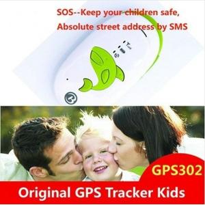 GPS302 Kids Child Elderly Safety Mini GPS SMS Tracker W/ SOS Button & 2-Way