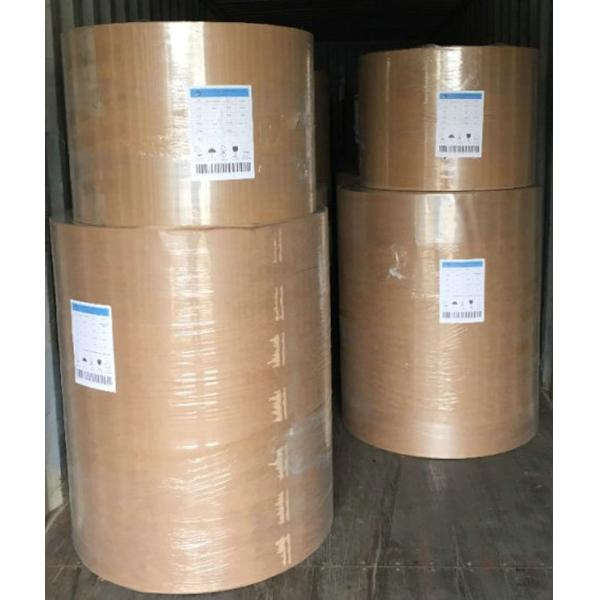 Biodegradable bamboo pulp Paper 70g 90g Brown Packaging Paper for food Wrapper