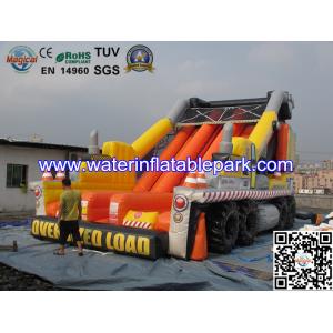 Customized Car Shape Inflatable Slide for Advertising