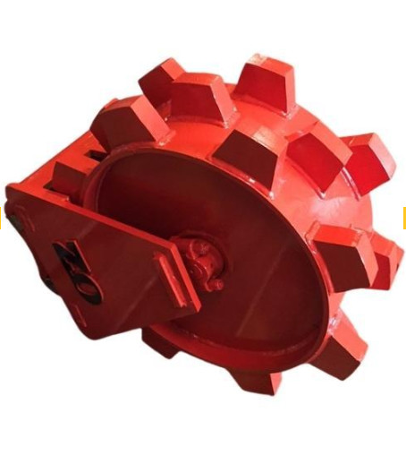 1.02cbm 25T Excavator Compactor Wheel Road Compaction Roller Wheel