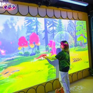 Drawing Alive Interactive Wall Games Dual Creation Modes Digital and Physical