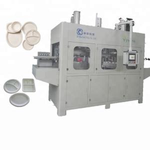 Clamshell Waste Paper Tray Thermoforming Machine 100kw Tableware Making