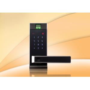 Zinc Alloy 30mm Weatherproof Thumb Finger Biometric Door Lock