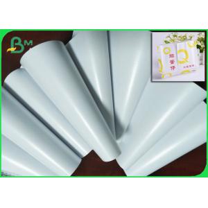 PE Laminated White Paper Glossy Coated Base Paper 80gsm + 10g
