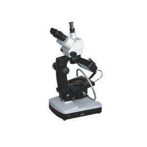 Quality Jewelry Identification Dark Field Microscope With Camera Gemological Polarizing Gem for sale