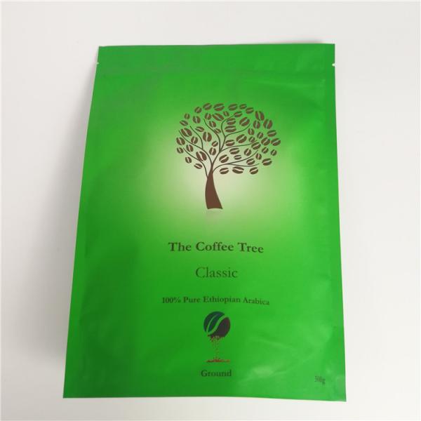 Buy Food Grade Standing Up Recyclable Coffee Packaging Bags with Zipper at wholesale prices