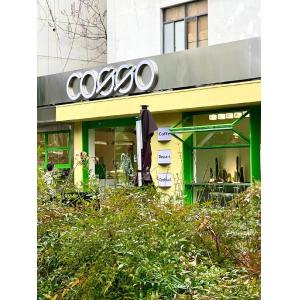 Dusk Wine Country Folding Window Framing Sunset Over Grapevines from Living Room