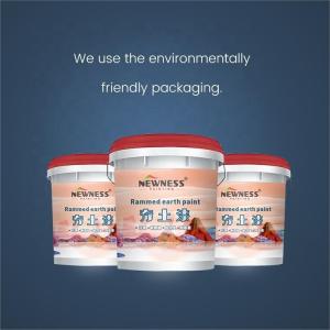 High Adhesive Paint for Rammed Earth Coating Batch Knife Application Method