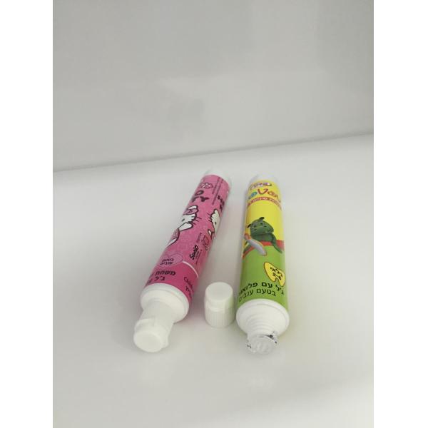Buy ISO9001 Aluminum Barrier Toothpaste Tube With Small Flip Top at wholesale prices