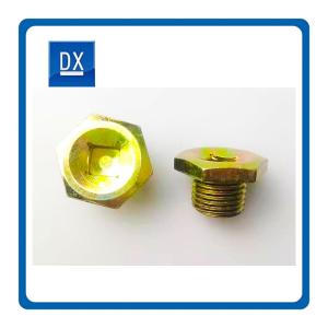 Quality Inside Square And Outside Hexagonal Oil Plug CNC Machining for sale