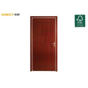 China PVC Finished LH Hinged Pine Wood Interior Doors on sale