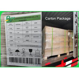 60gsm 120gsm Food Grade Kraft Paper For Juices Biodegradable 14MM 15MM