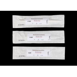 White Double - Headed 5R Eyebrow Tattoo Pen